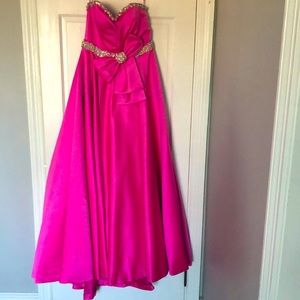 Ashley Lauren Pink Prom/Pageant Dress